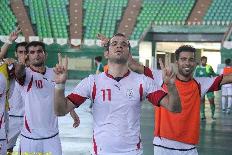 مسابقه تیم ملی فوتسال ایران-امارات